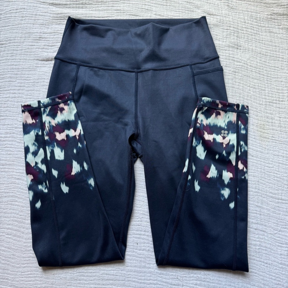 Sweaty Betty Super Sculpt Navy Leggings